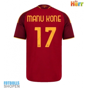 Billiga AS Roma Manu Kone #17 Hemmatröja 2026-27 Kortärmad